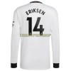 Original Fußballtrikot Manchester United Eriksen 14 Auswärtstrikot 2022-23 Langarm Für Herren